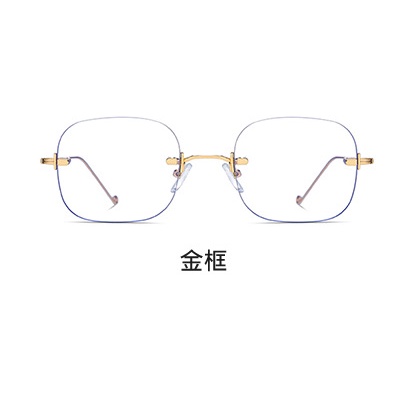 Kính mát TR90 chống tia xanh lam gọng kim loại cho nam và nữ