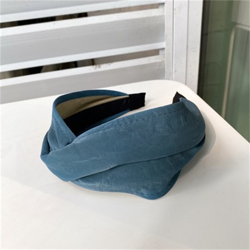 Băng Đô Cài Tóc Bản Rộng Phong Cách Ngọt Ngào Cho Nữ