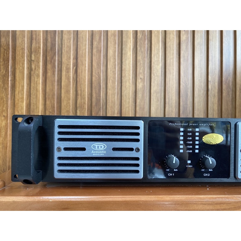 Đẩy 2 kênh TD Acoustic DK 2.8L Hàng chính hãng.Công suất 800w/1 kênh