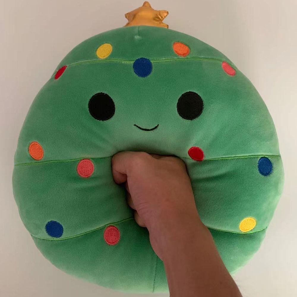 LAKAMIER Gối Nhồi Bông Hình Cây Thông Trang Trí Giáng Sinh