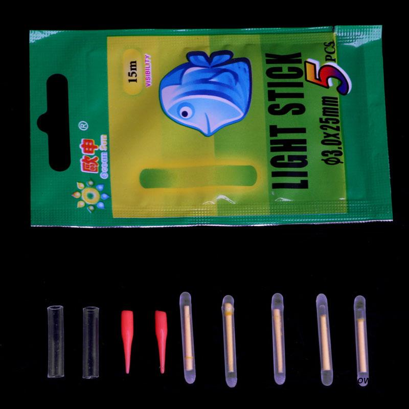 Bộ 5 Thanh Đèn Huỳnh Quang Dùng Câu Cá Ban Đêm