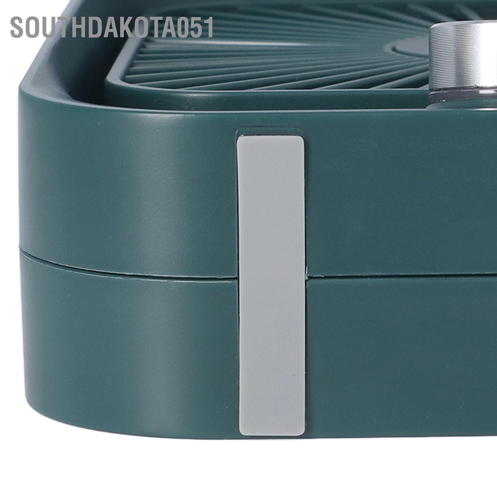 [Hàng Sẵn] Quạt để bàn Sạc USB yên tĩnh có dây buộc cho cắm trại tại nhà【Southdakota051】