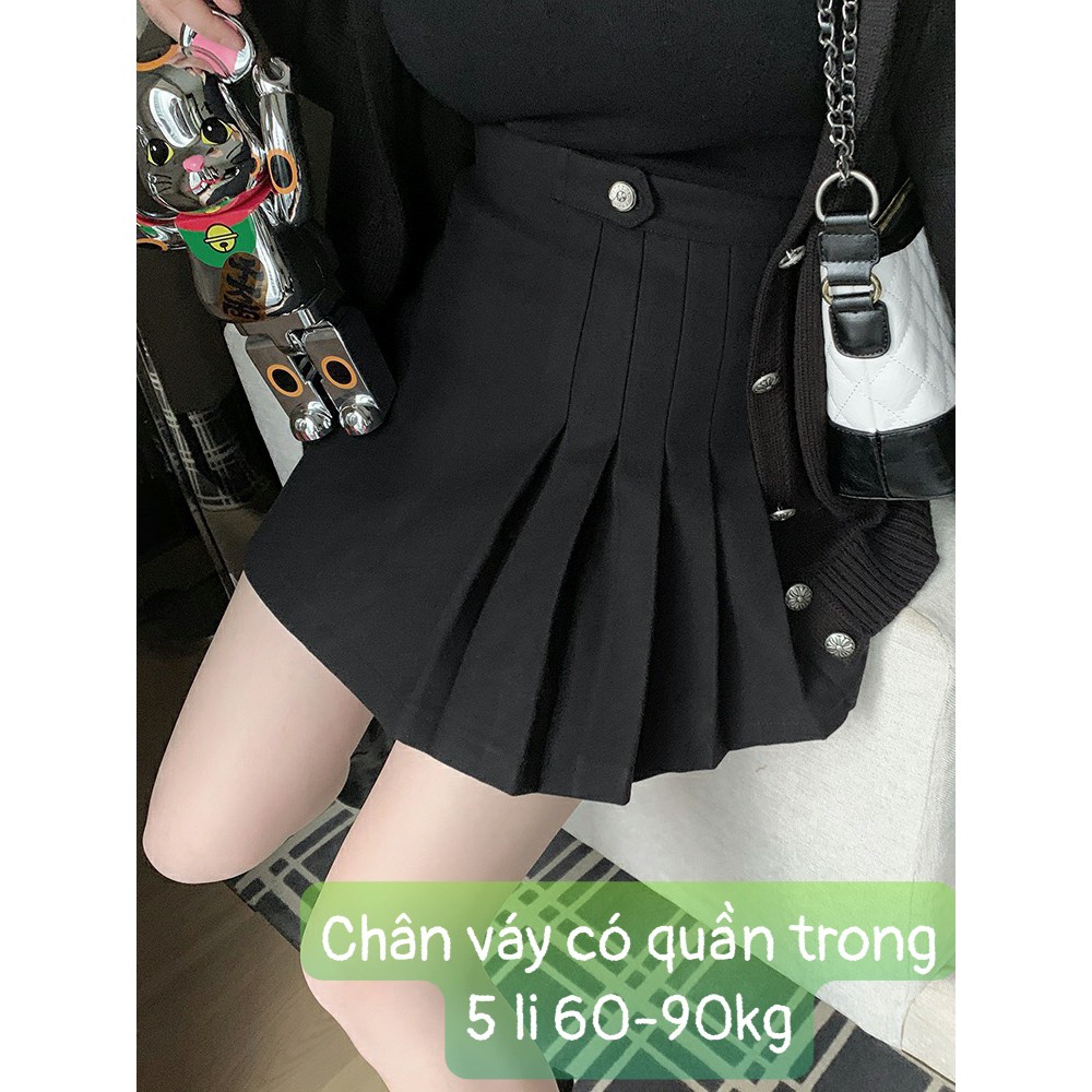 Bigsize Chân váy 5 li gọn dáng siu xinhhh 60-90kg-Hàng bán shop