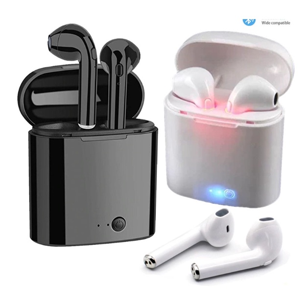 Tai Nghe Bluetooth Không Dây Bản Quốc Tế Đổi Tên Chạm Cảm Ứng Dùng Cho IOS Và Android