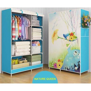 tủ vải 3d nâu - tủ vải