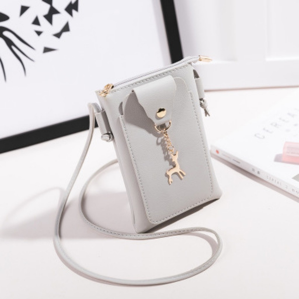 Túi Đéo Chéo Mini Nữ, Túi Điện Thoại Con Hươu Hottrend Hàn Quốc KA02