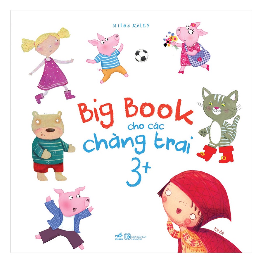 Sách - Big Book Cho Các Chàng Trai 3+
