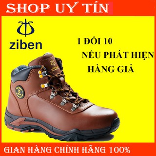 [HÀNG CHÍNH HÃNG] Giày Bảo Hộ Hàn Quốc Ziben 188, Chất Da Thật, Chống Thấm Nước Tốt, Chống Trơn Trượt