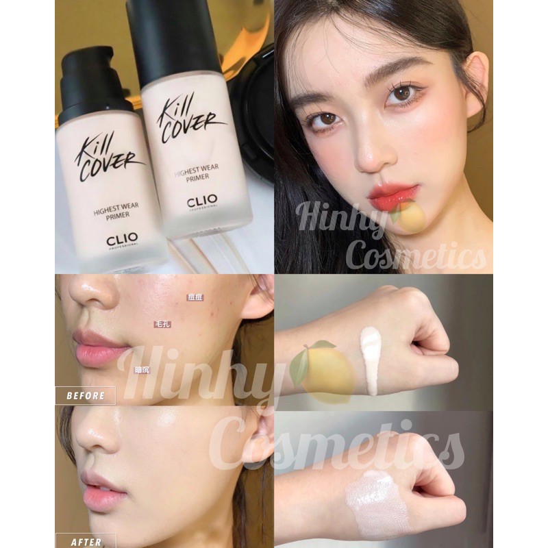 Kem Lót Clio Kill Cover Highest Wear Primer
