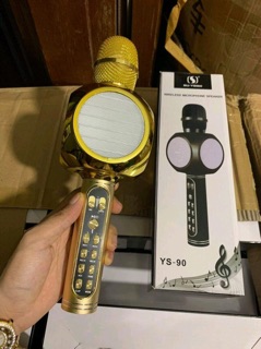 Mic hát karaoke liền loa YS-90
