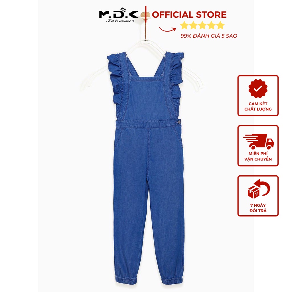 Jumsuit Overall Bé Gái M.D.K - xinh xắn, đáng yêu