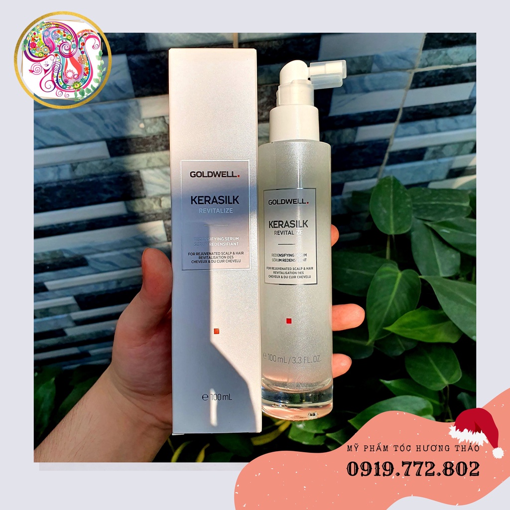 HUYẾT THANH NUÔI DƯỠNG SÂU GOLDWELL KERASILK REVITALIZE REDENSIFYING SERUM 100ML