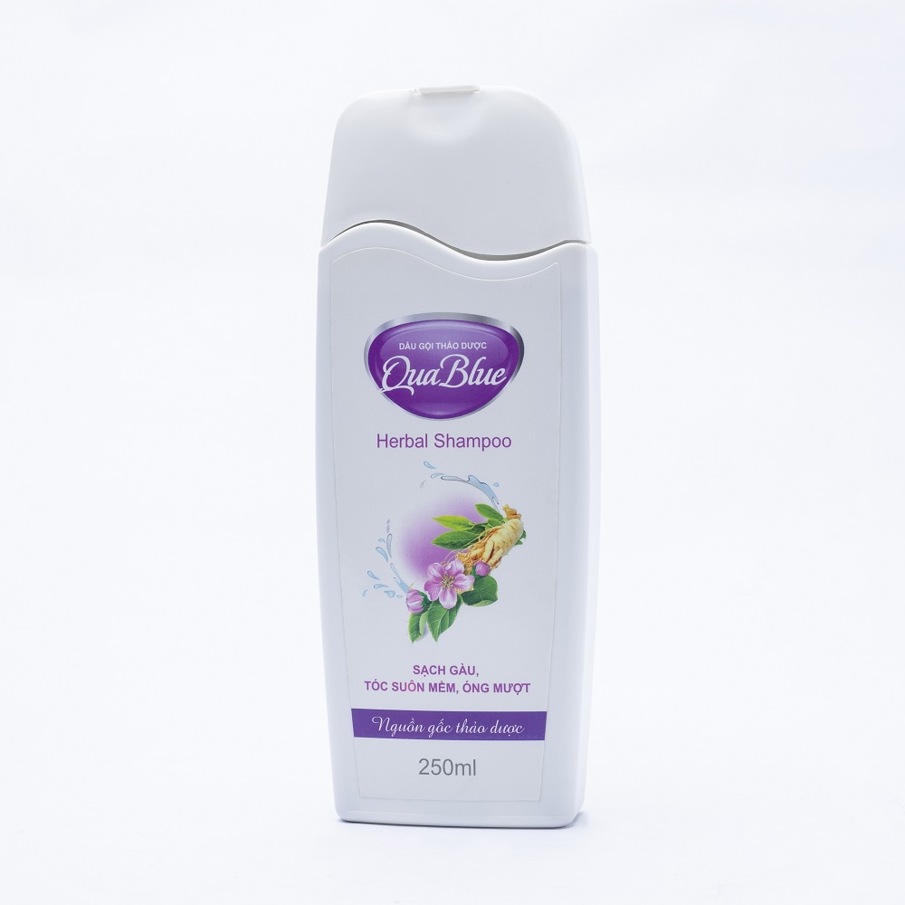 Dầu Gội Thảo Dược Sạch Gàu, Phục Hồi Tóc Hư Tổn Quablue Fobe- Chai 250ml