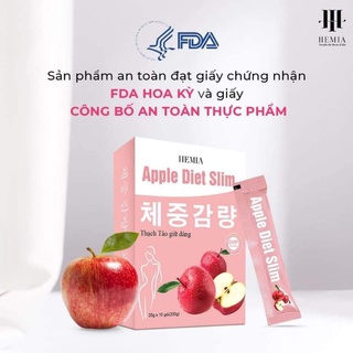 Thạch Táo Giảm Cân Hemia