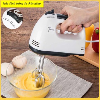 Máy Đánh Trứng Cầm Tay 7 Tốc Độ Công,Máy đánh trứng đa chức năng,Đánh bột/ Bánh ga tô.