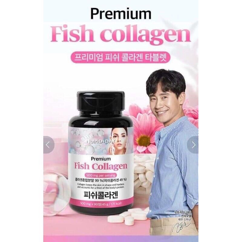 Hộp nhựa collagen cá nắp đen