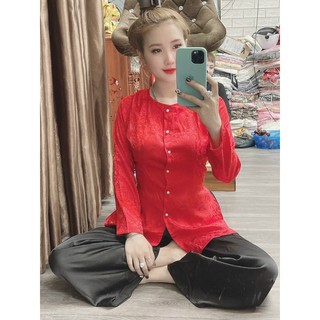 Set Đồ Bà Ba Gấm Lụa