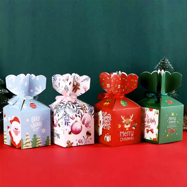 Hộp quà Noel nhỏ xinh phong cách Hàn Quốc đáng yêu BBShine – G004