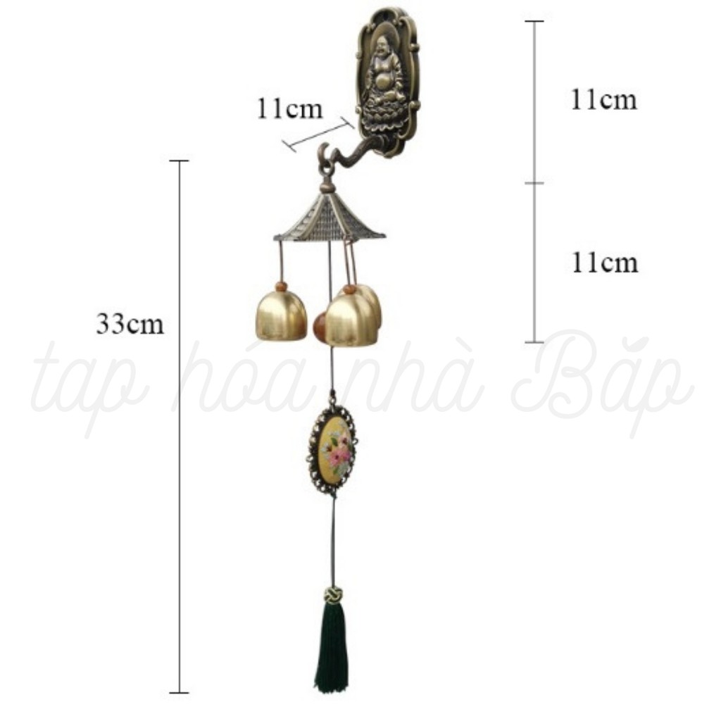 Kit Thêu Chuông Gió Trang Trí -  DIY