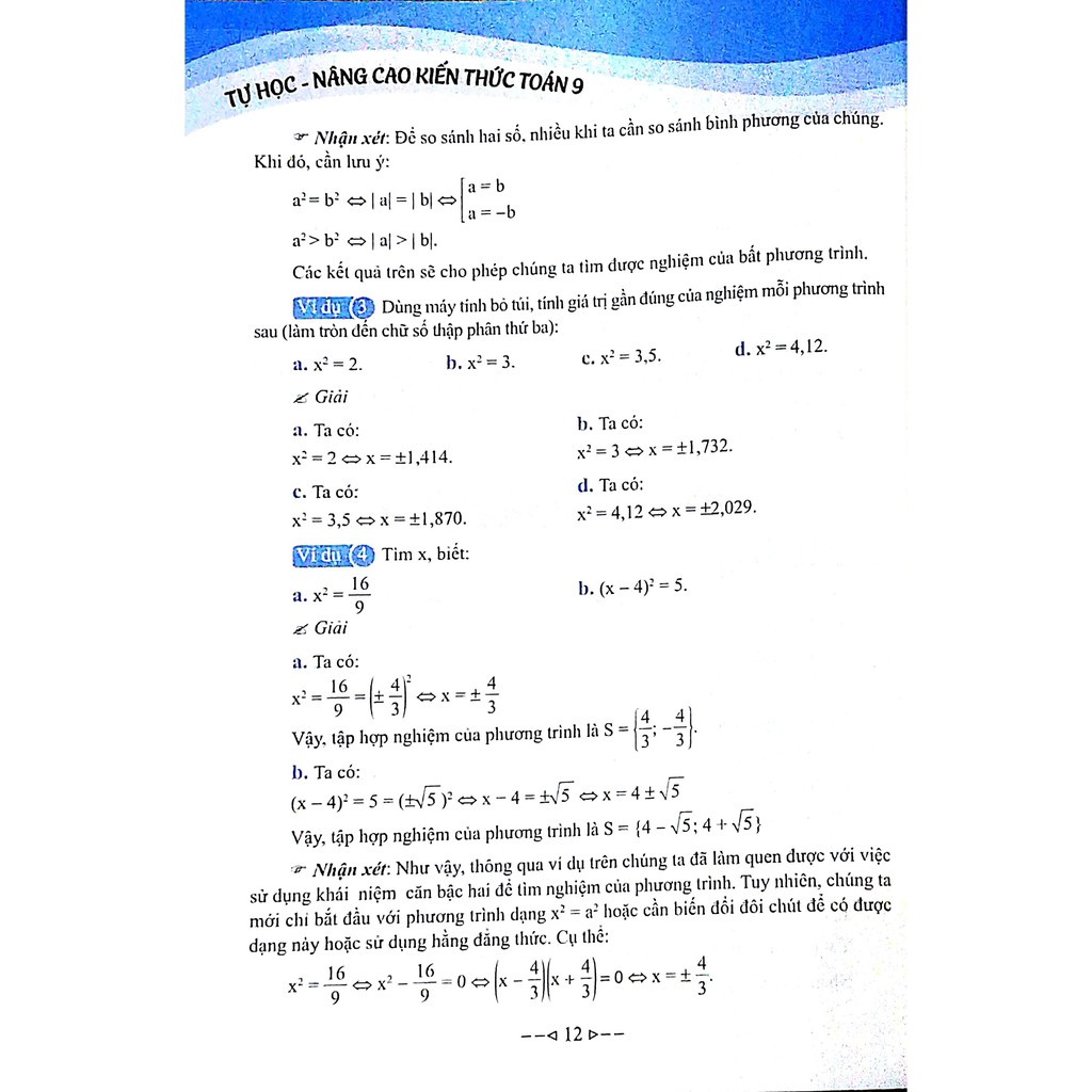 Sách - TỰ HỌC - NÂNG CAO KIẾN THỨC TOÁN 9