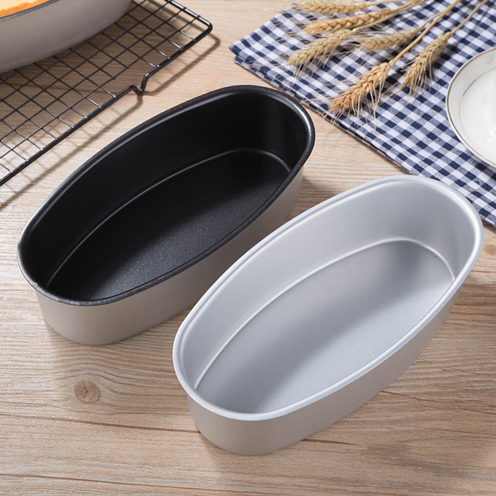 1 Khuôn Nướng Bánh Hình Oval Chống Dính Nhiều Màu Tiện Dụng