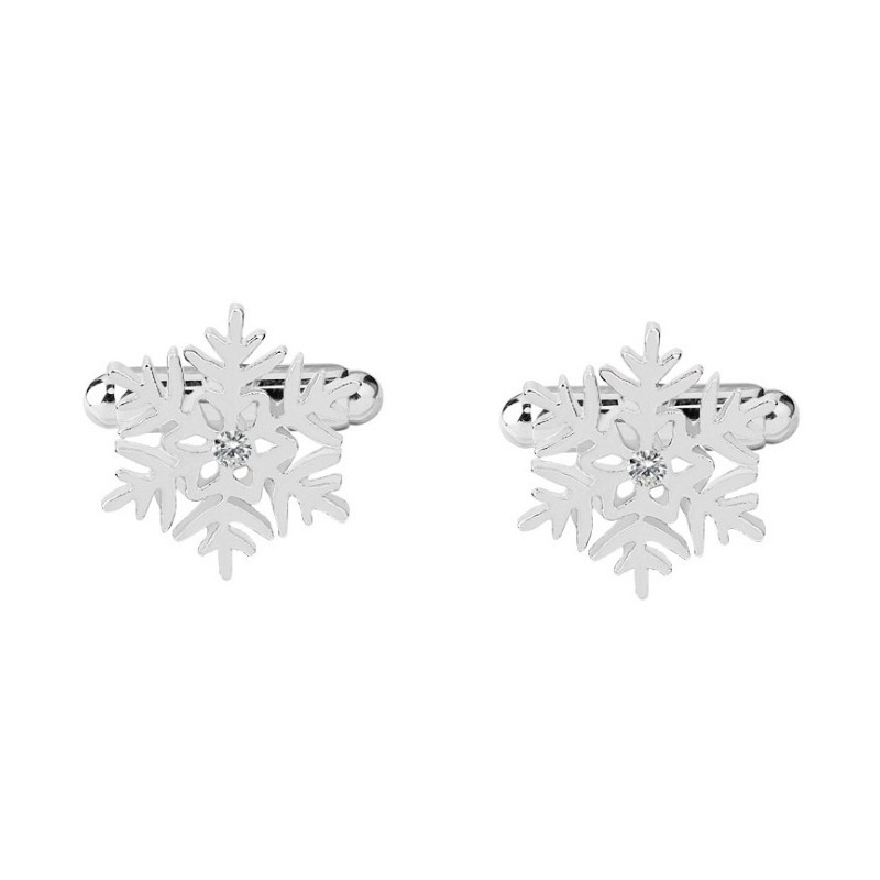 Khuy Măng Sét Hình Tam Giác Bằng Hợp Kim Kẽm Phong Cách Âu Mỹ Thời Trang Cho Nam