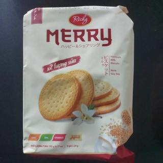 Bánh quy sữa merry richy 192g