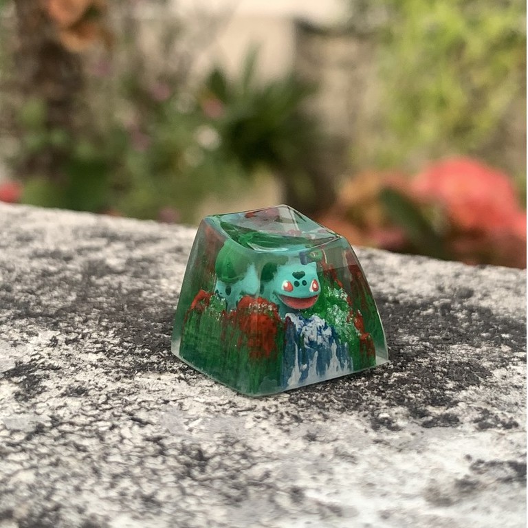Nút bàn phím Keycap Bulbasaur- Pokemon