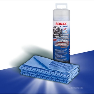 Khăn siêu thấm hút nước rửa xe và dung môi Sonax Xtreme Cleaning & Dry Cloth 417741