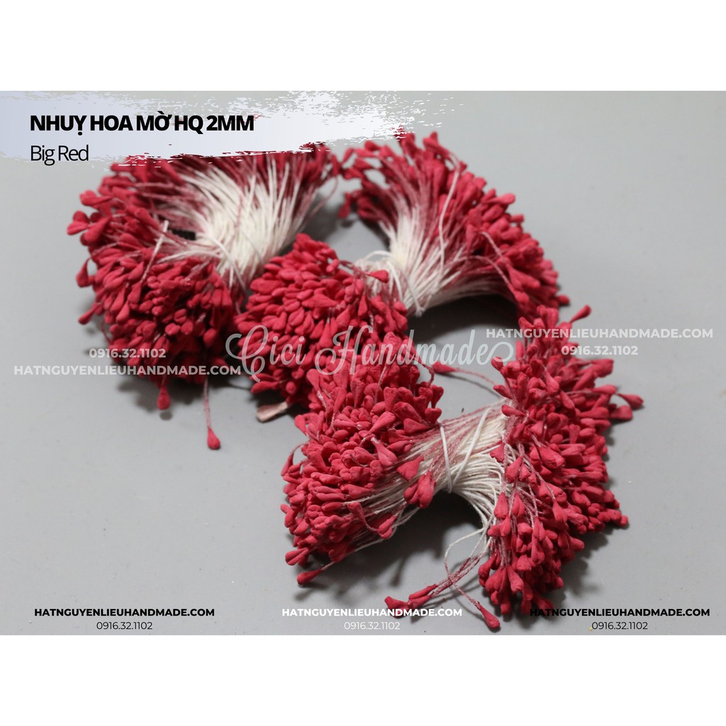 360 chiếc Nhụy hoa đầu tim mờ cao cấp Hàn Quốc 3mm Cici Handmade cườm nguyên liệu tự làm kẹp tóc đính kết váy hạt đá DIY