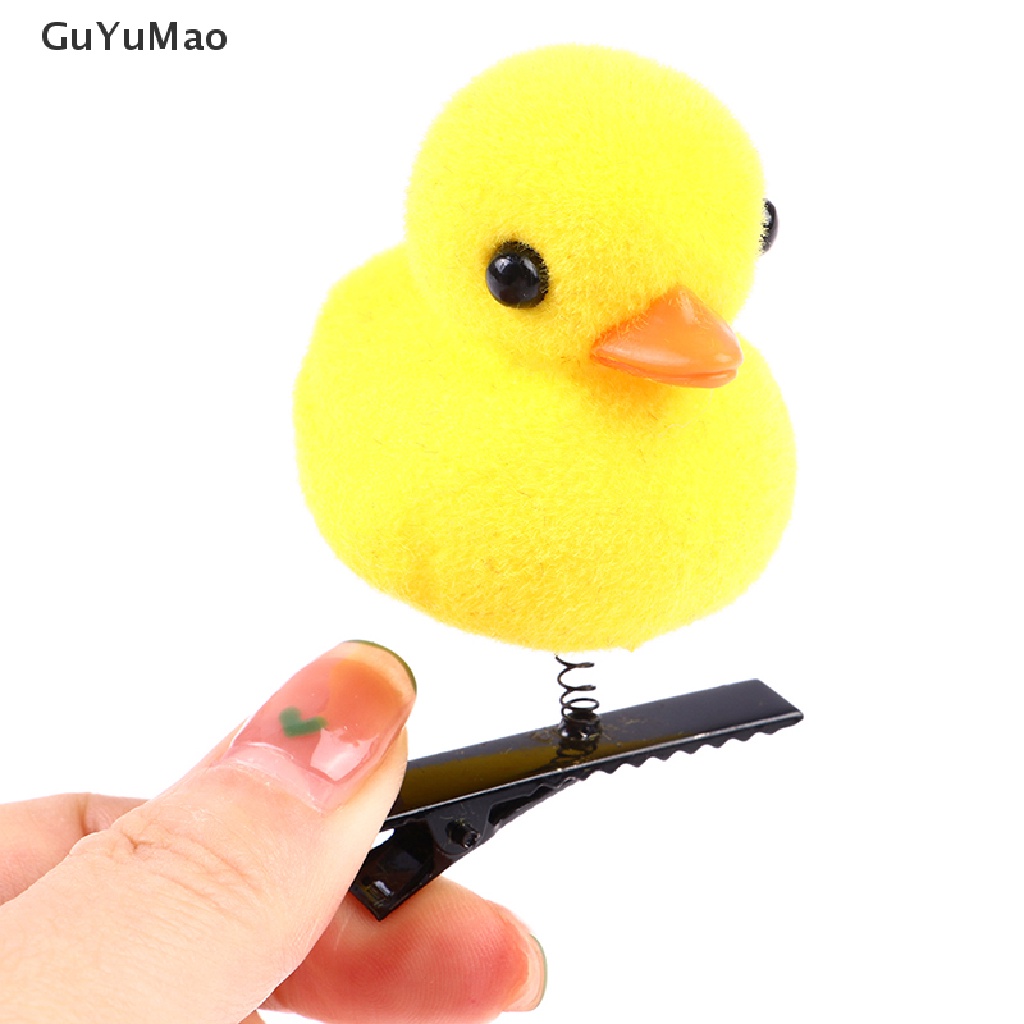 Kẹp Tóc Hình Chú Vịt Vàng Vui Nhộn Cho Bé