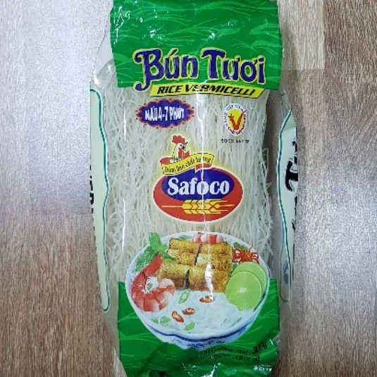 Bún tươi khô Safoco 300g.