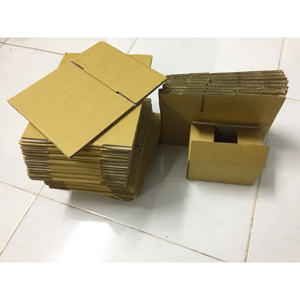 hộp carton 10x6x6 cm (hộp cơ bản)