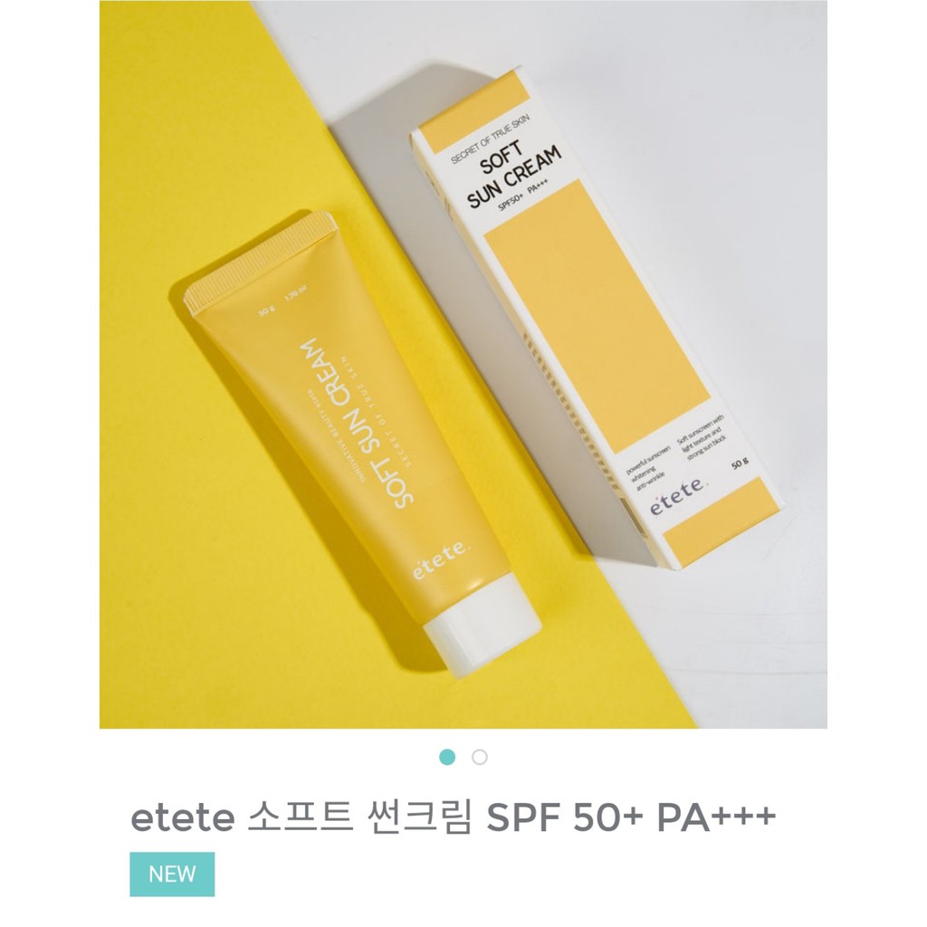 Kem chống nắng SPF50++ SOFT SUNCREAM