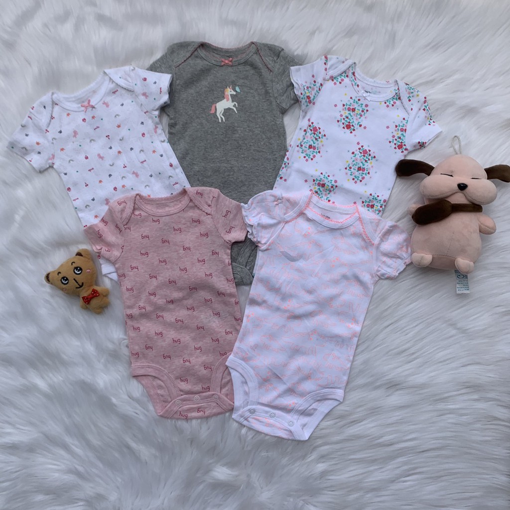 Set 5 Bodysuit cho bé trai/bé gái