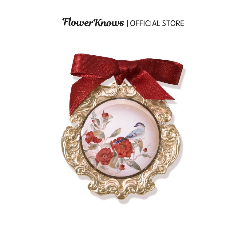 Phấn Phủ Flower Knows Dạng Nén Kiềm Dầu Kháng Nước Lâu Trôi Họa Tiết Hoa Dập Nổi Thiết Kế Vỏ Chạm Khắc 200g | BigBuy360 - bigbuy360.vn