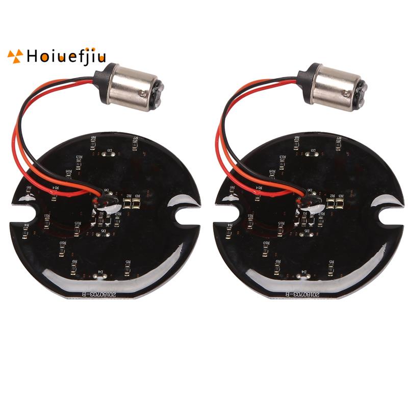 Đèn LED Tín Hiệu 3 1/4 inch Gắn Đuôi Xe Mô Tô 1986-2010
