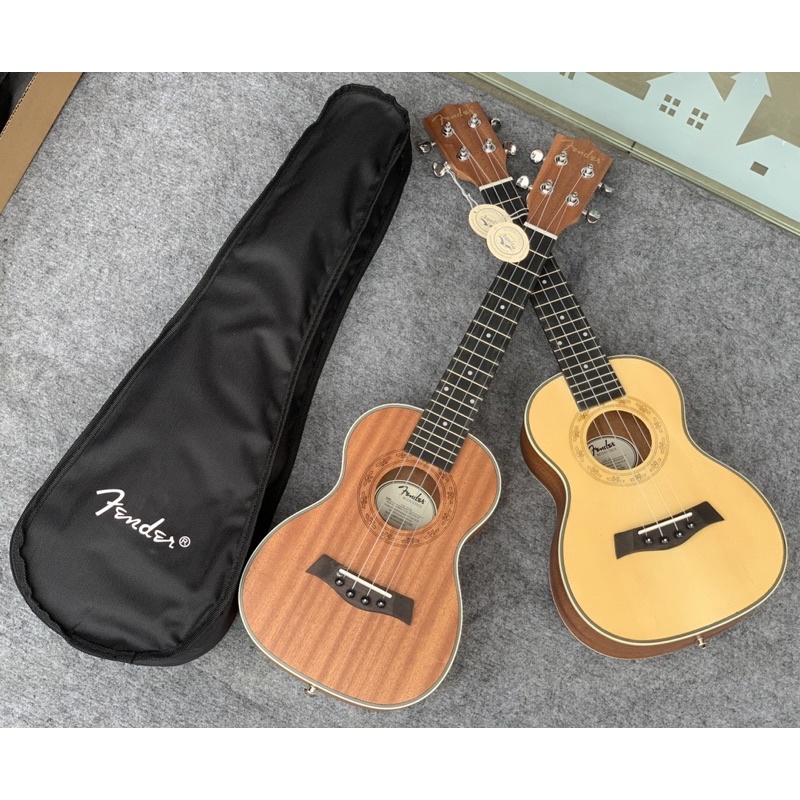 Đàn ukulele Fender concert 23 inch cao cấp full phụ kiện