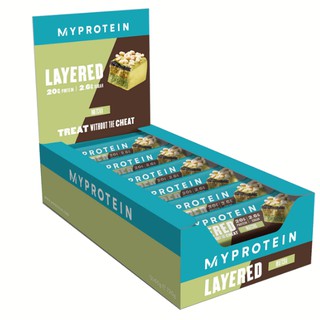 Bánh Myptotein Layered - Bổ sung Protein và năng lượng tức thì Layered Protein Bar Myprotein (Hộp 12 thanh) thumbnail