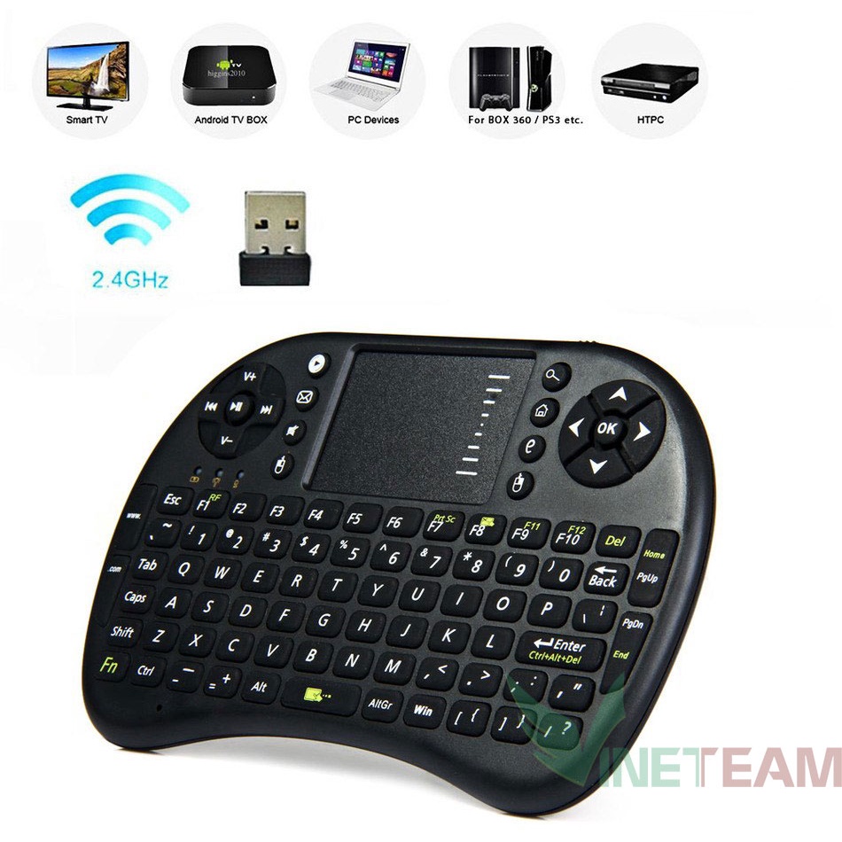 Chuột Bay Kiêm Bàn Phím Không Dây UKB500 Bàn phím wifi mini keyboard Cho Smart Tivi & Android Box  bàn phím không dây
