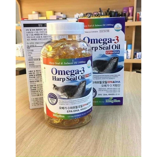 Dầu Cá 3 mega Hàn Quốc