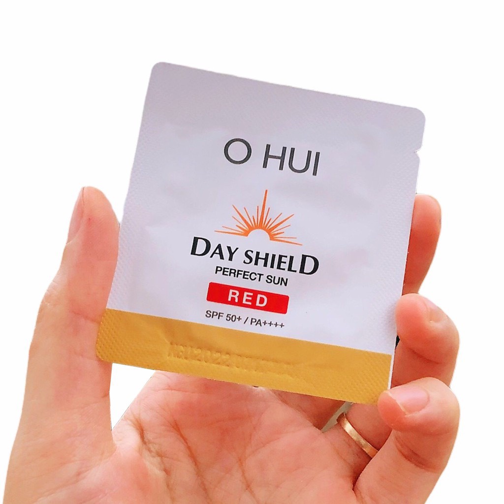 Combo 120 gói kem chống nắng ohui Red_O HUI Day Shield Perfect Sun Red