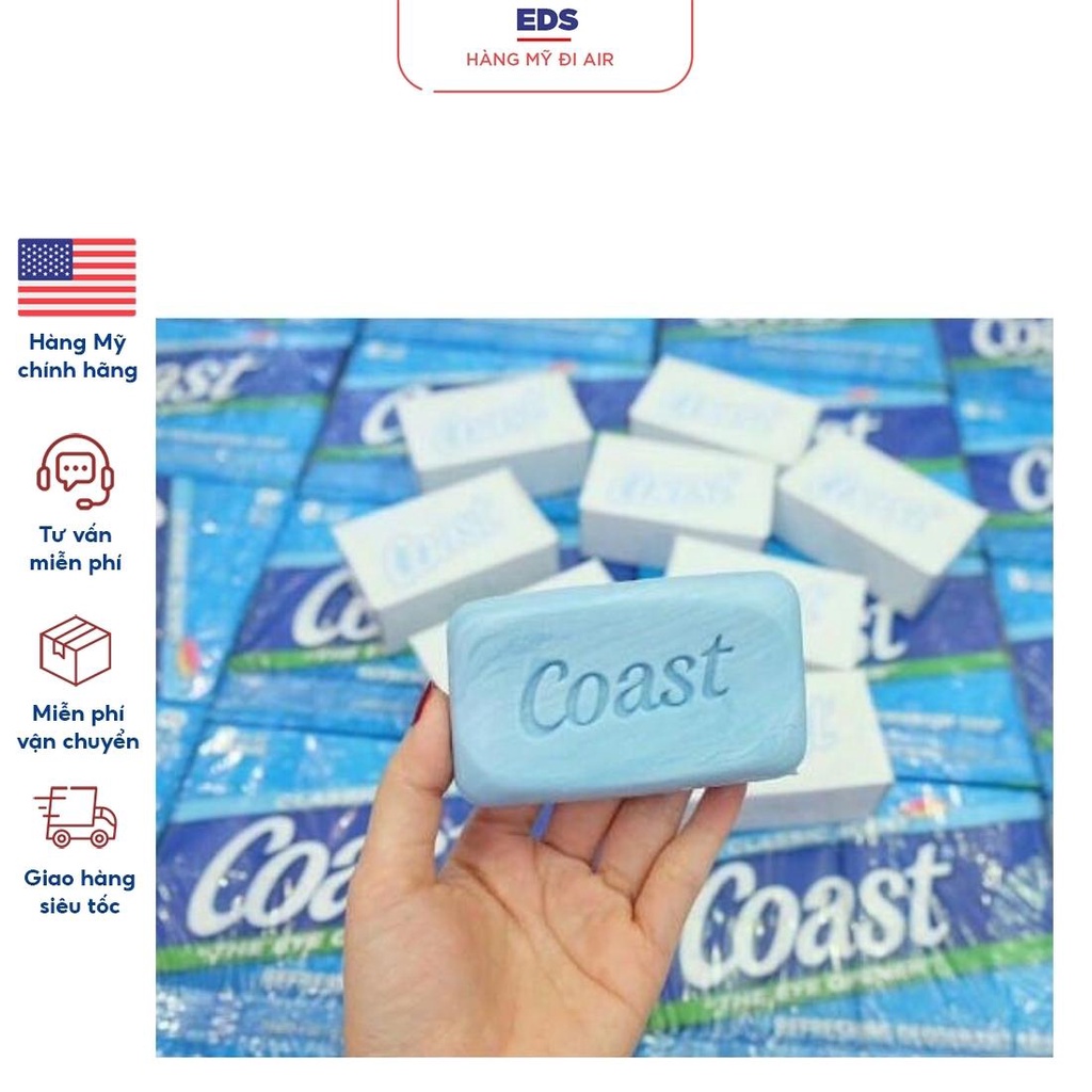 Xà phòng Coast Nhập Khẩu Cục 113gr - EDS Hàng Mỹ