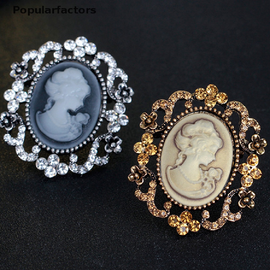 Trâm Cài Áo Đính Đá Pha Lê Phong Cách Cổ Điển 1