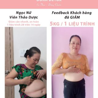 Dora detox giảm cân đẹp dáng