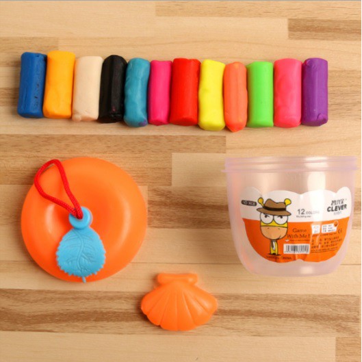 Đất Sét 12 Màu 𝑭𝒓𝒆𝒆𝒔𝒉𝒊𝒑 Đồ dùng học tập, Giúp bé sáng tạo, rèn luyện đôi tay khéo léo A109