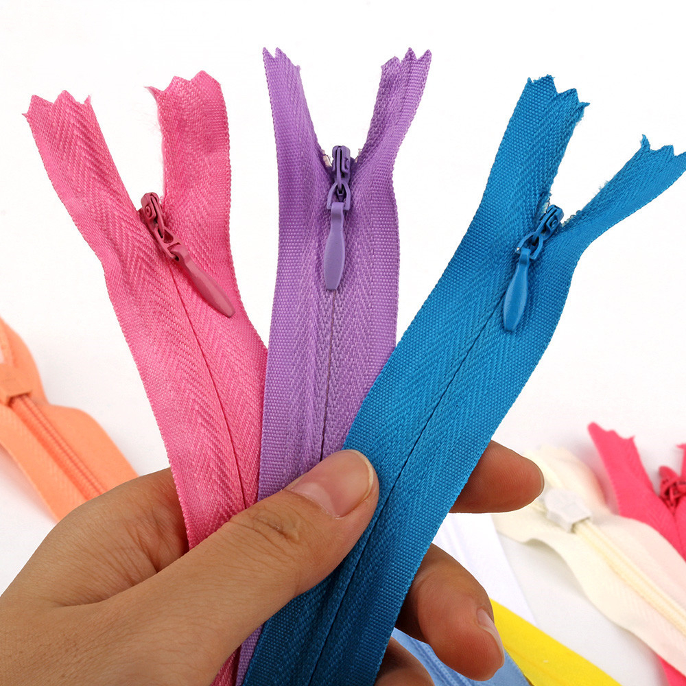 Dây khóa kéo 20/ 30/ 40/ 50/ 60cm nhiều màu sắc tùy chọn dành cho may vá
