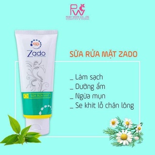 Sữa rửa mặt zado làm sạch dưỡng ẩm ngừa mụn