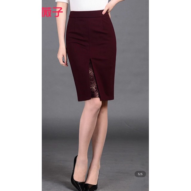 Chân váy sẻ đùi mix ren cực sang trọng | BigBuy360 - bigbuy360.vn