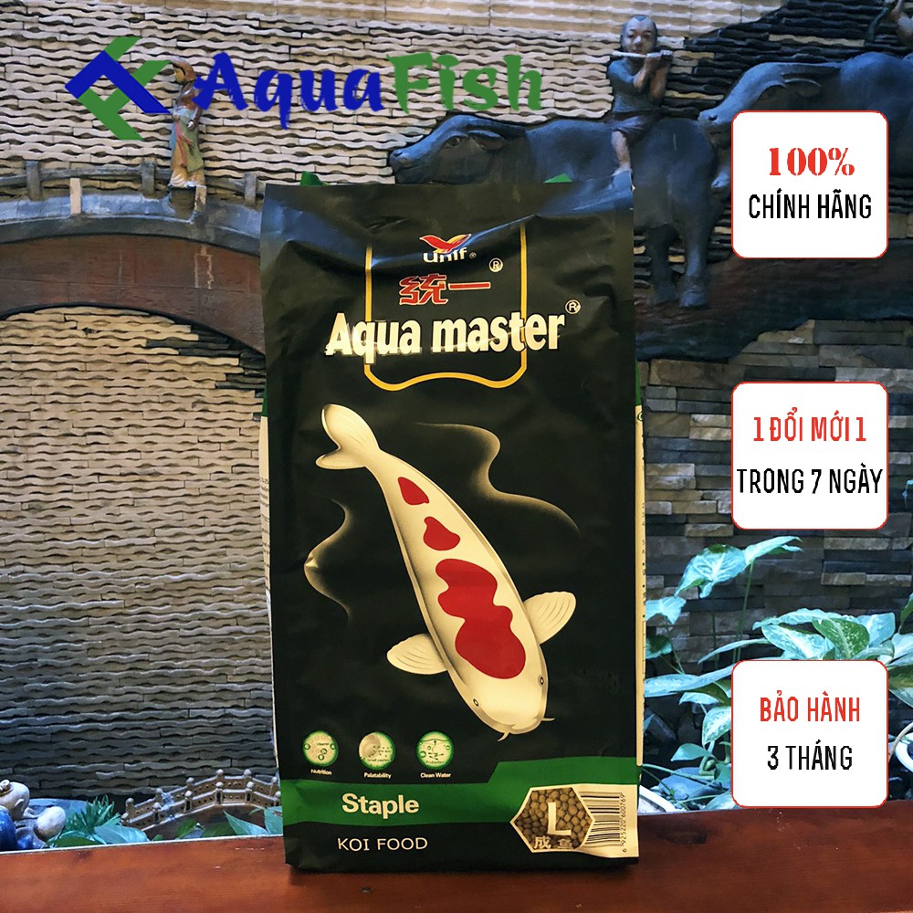 Thức Ăn Cao Cấp Cho Cá Koi Aqua Master 5kg (giúp koi nhanh lớn, tăng trưởng mạnh và phát triển màu sắc tự nhiên)